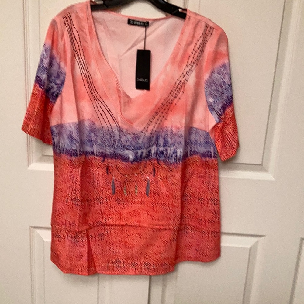 Gorgeous color top
